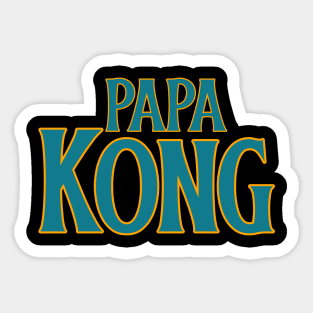 Papa Kong Sticker